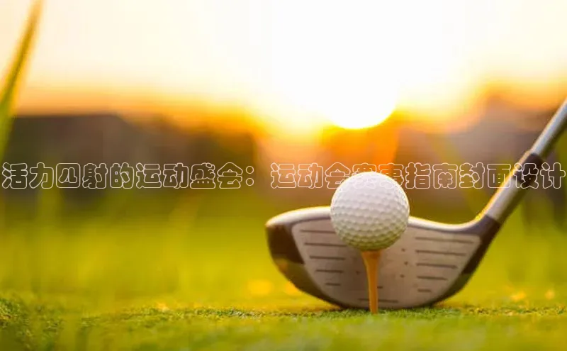 活力四射的运动盛会：运动会赛事指南封面设计